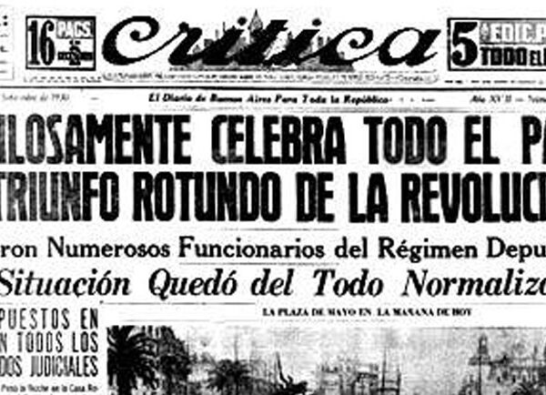 El diario de Uriburu